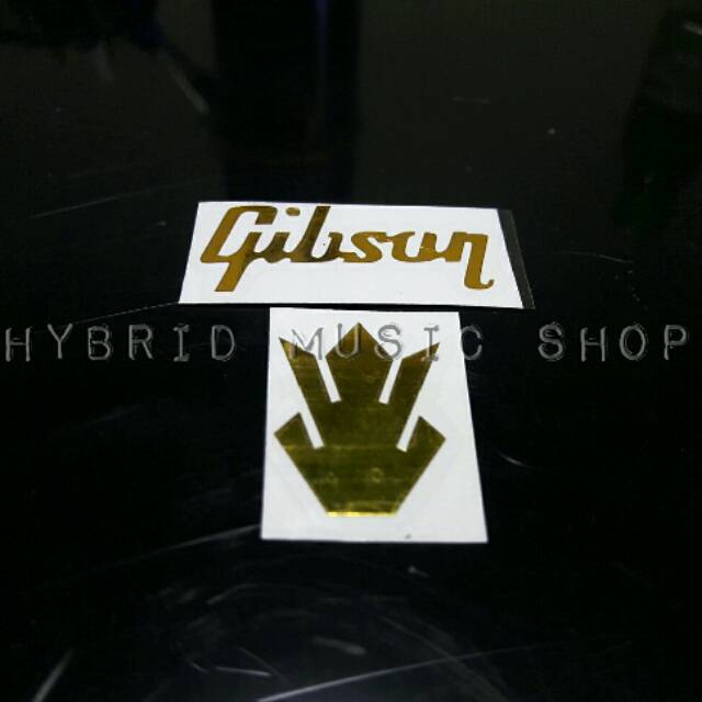 Decal Head Stock Gitar Gibson Crown
warna GOLD