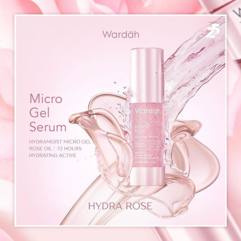 MURAH HYDRA ROSE MICRO GEL SERUM WARDAH