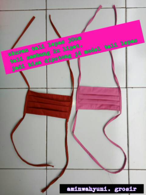 promo masker mix warna