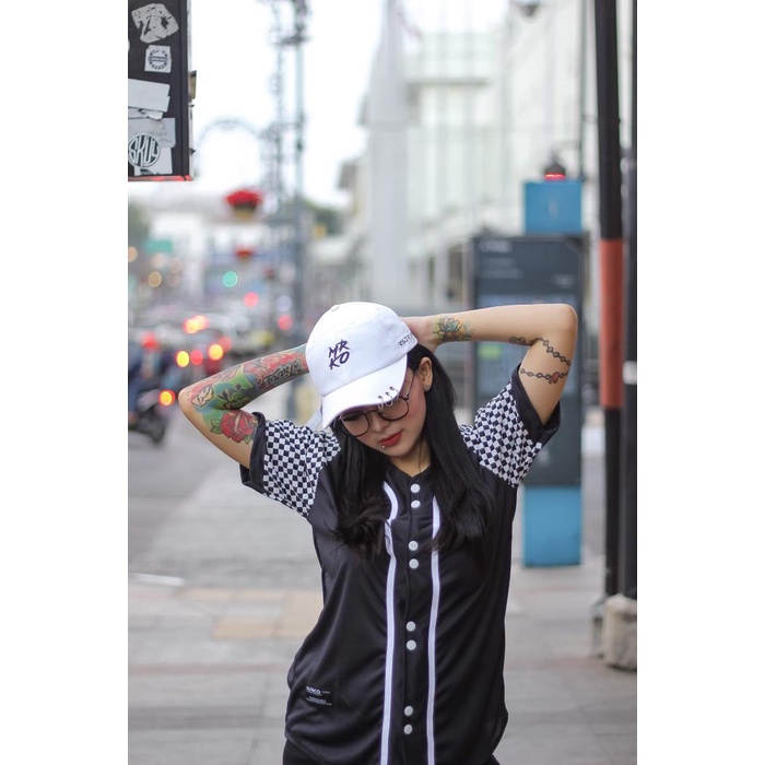 MRKO Kaos Baseball Pria Kekinian Distro MRKO Bandung - MRKO 087 JoyJoy