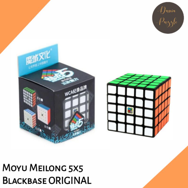 Rubik 5x5 Moyu Meilong 5x5 Blackbase ORIGINAL