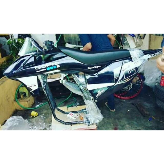 Rangka KTM 250 2017 Plus Body Plastik Tangki Kok Custom