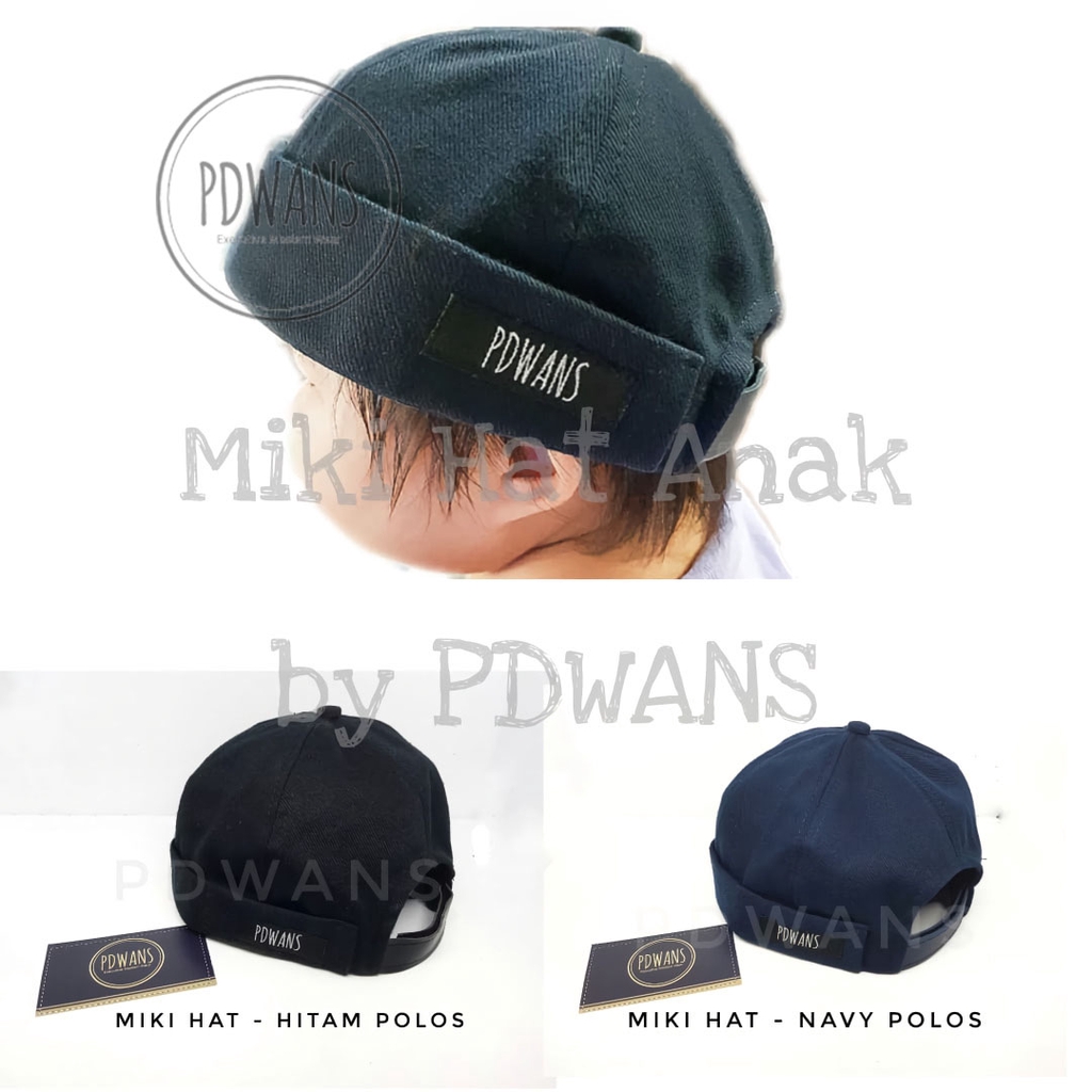 Miki Hat ANAK Peci Cap Beanie by PDWANS