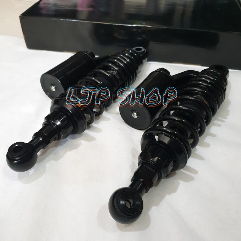 SHOCK BREAKER TABUNG BELAKANG COPY KTC EXTREME BLACK 280 MM AS GOLD JUPITER Z VEGA FIZR