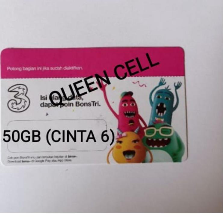 Serbu Sekarang VR KUOTA TRI 50GB (CINTA 6)