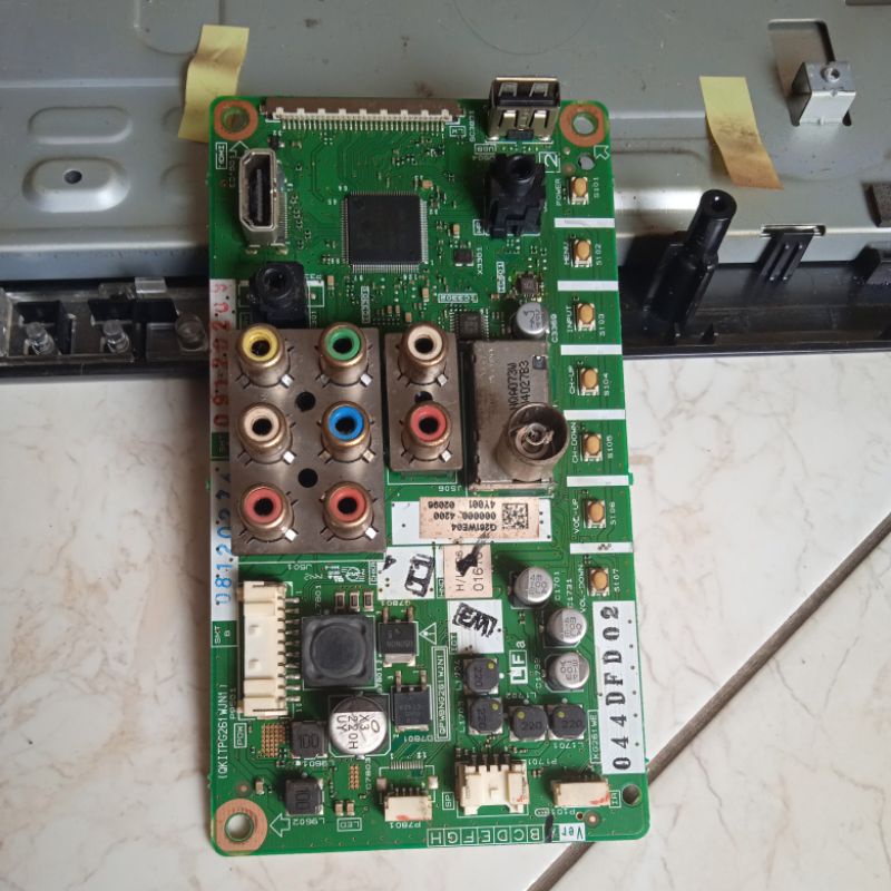 mb mainboard tv sharp LC 24LE157i/24le155m