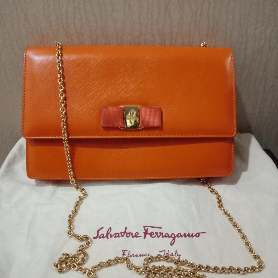 salvatore ferragamo miss ginny bag authentic