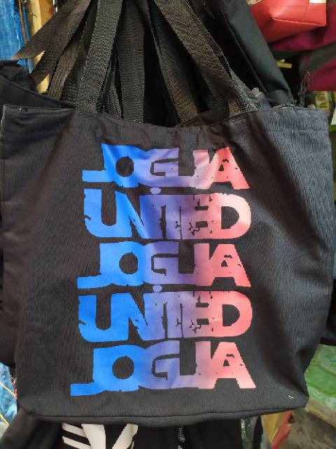 (BISA COD) TOTE BAG KHAS JOGJA UKURAN 35x25 cm BAHAN KUALITAS PREMIUM - TAS PRIA DAN WANITA