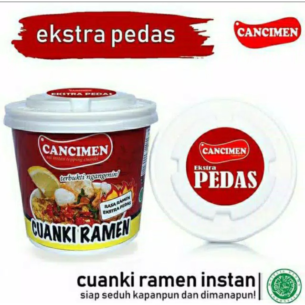 

Cancimen Cuanki Ramen Rasa Ekstra Pedas