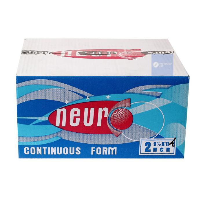 

CONTINOUS FORM 91/2 X 11 2 PLY/2 ( K2/2 NEURO ) NCR / KERTAS KOMPUTER