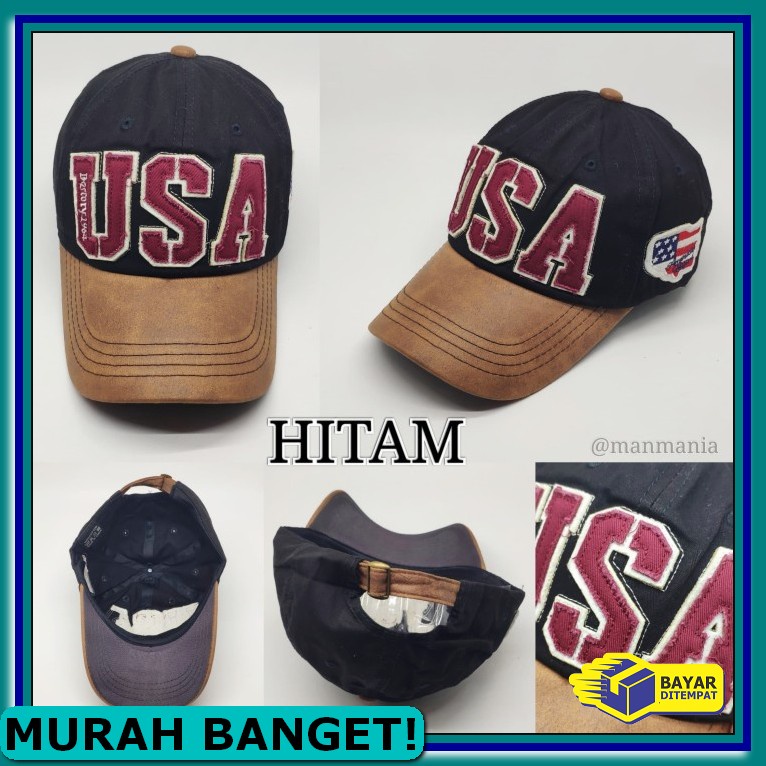 Topi Ring Putih/Topi Korea/Topi Distro/Topi Pria Dewasa/Topi Pria PA289 Topi Baseball Import Cewek