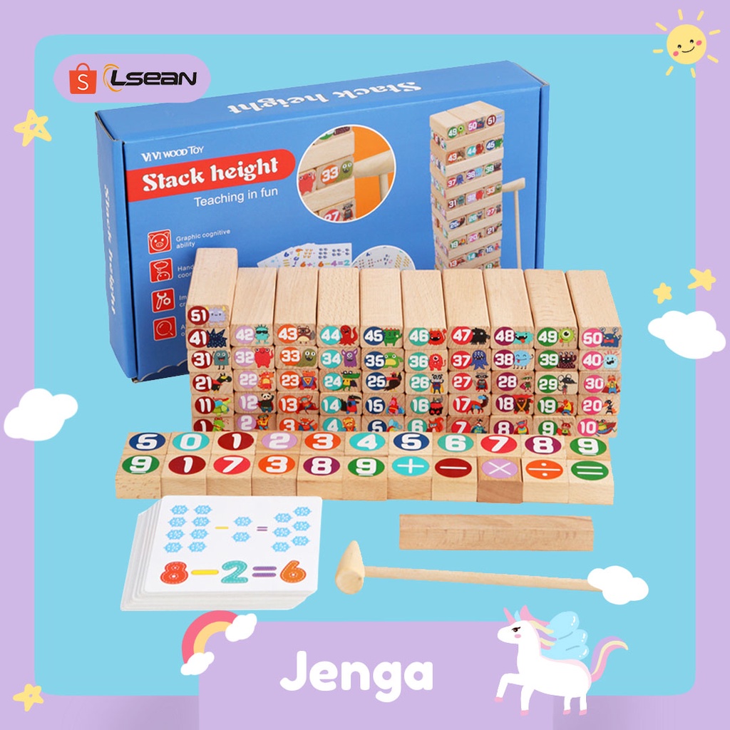 MAINAN STACKING BALANCING GAME/ MAINAN MOTORIK ANAK