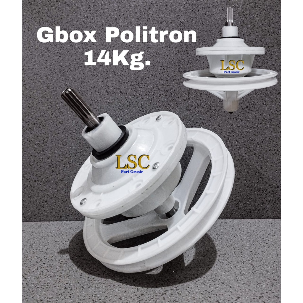 Gearbox Mesin Cuci Polytron 14Kg As Gigi 11 2 Tabung Gear Box Girbok As Gerigi 11 Mesin Cuci 14 Kg