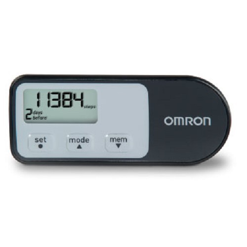 Omron Pedometer HJ-321 - Penghitung Langkah Lari, Jogging, dan Jalan Kaki