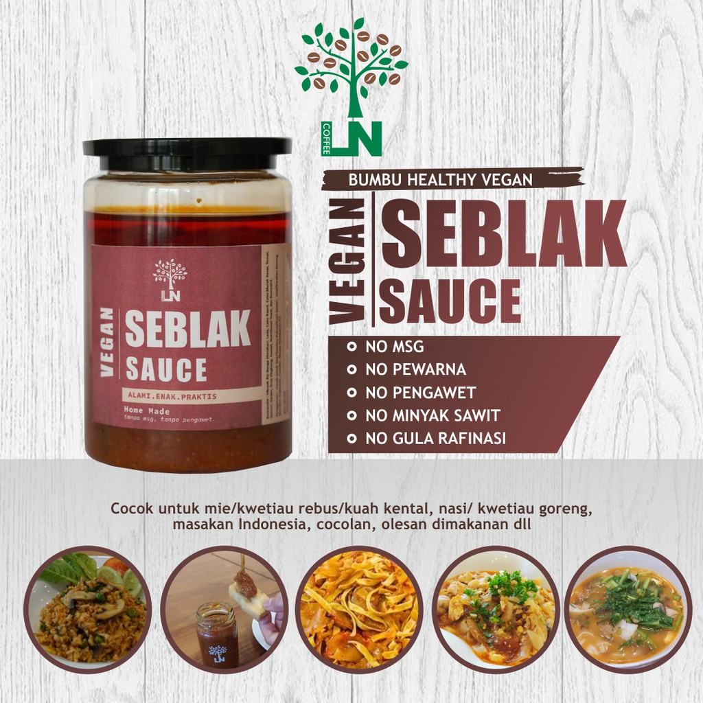

Vegan Seblak Sauce nett 250gr
