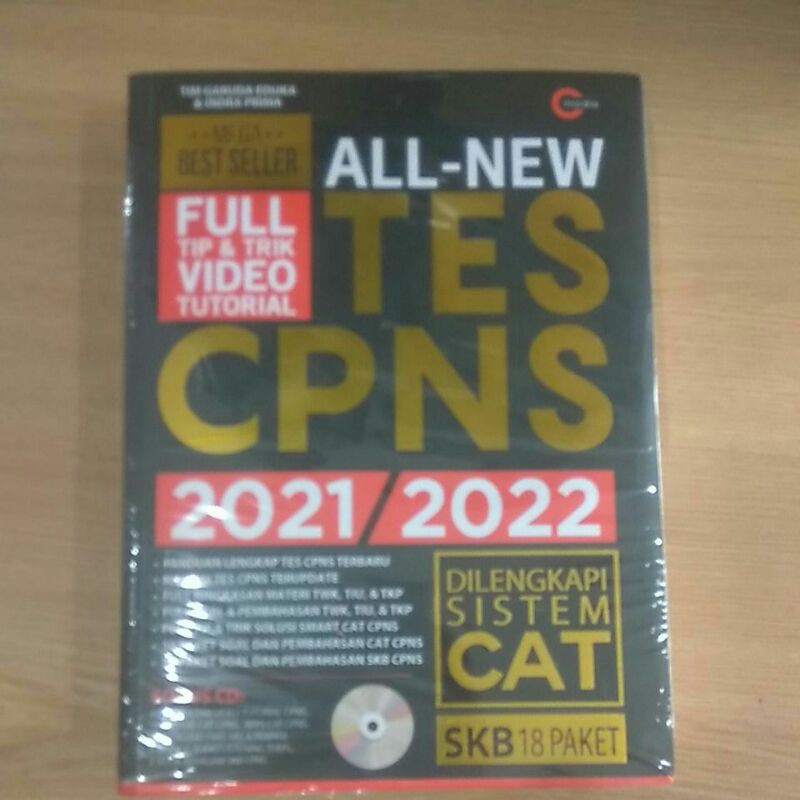 

READY STOCK BUKU ALL- NEW TES CPNS 2021 / 2022