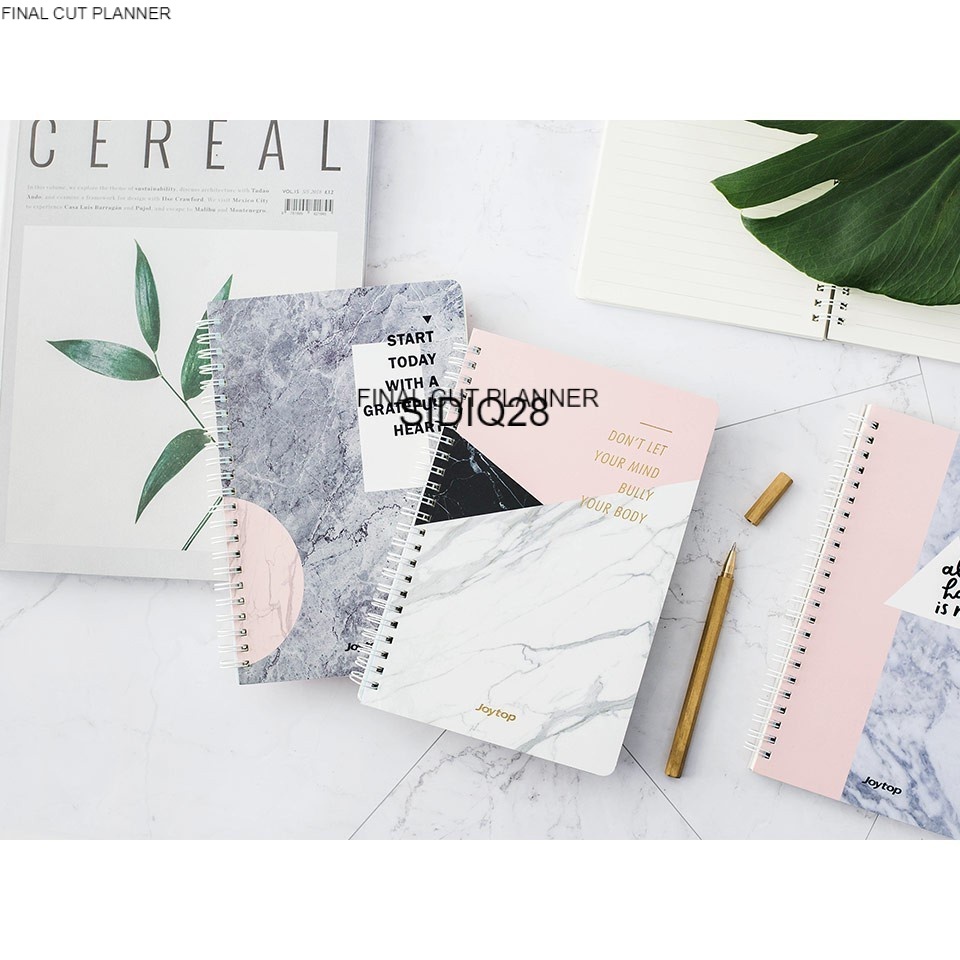

SPIRAL NOTEBOOK / STAY POSITIVE SPIRAL RULED NOTEBOOK B5 baru I Loose Leaf