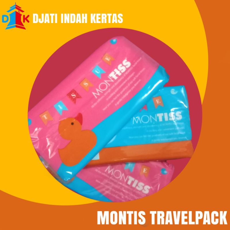 Tisue TERBARU!!! Tissue MONTIS TRAVEL PACK Tisu