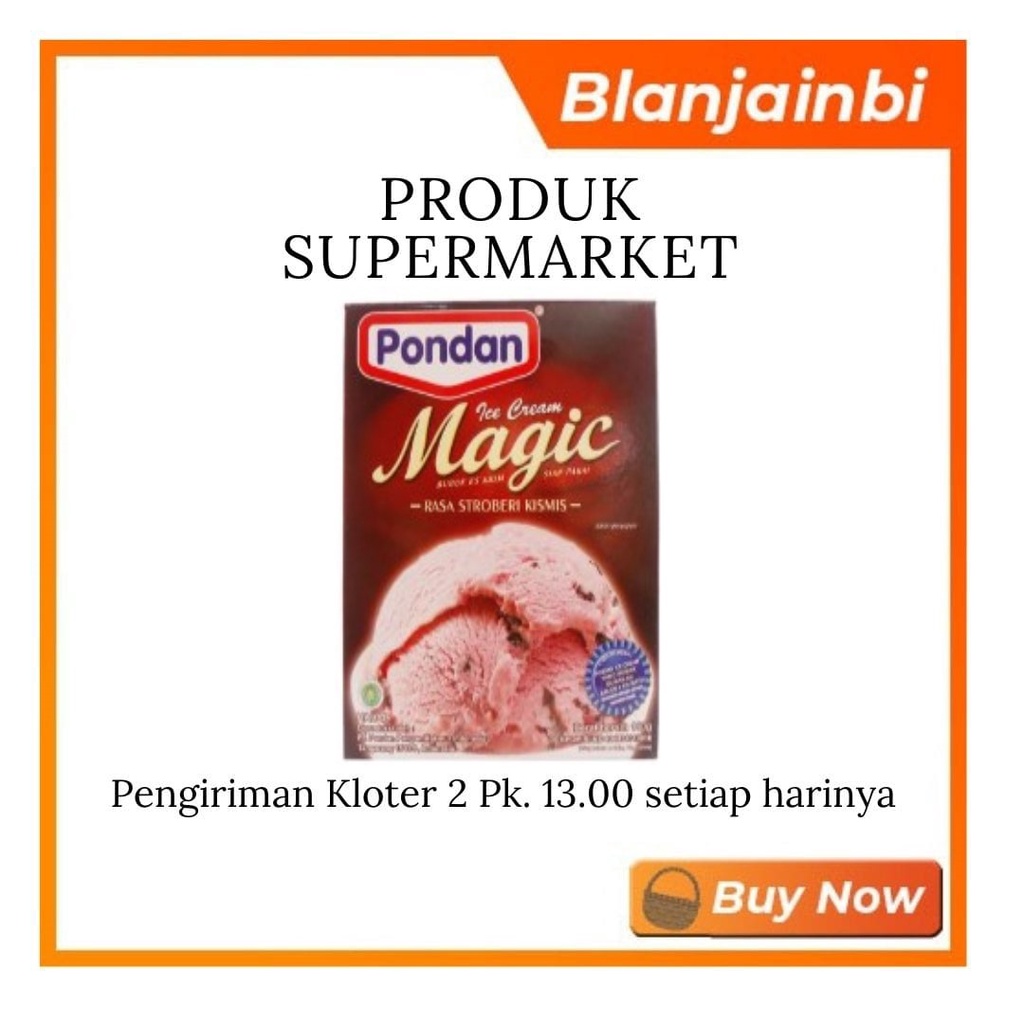 

Pondan Ice Cream Strawberry