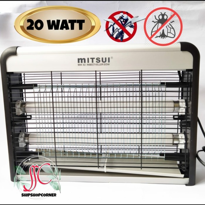 MITSUI MK 02 PERANGKAP SERANGGA INSECT KILLER ELEKTRIK 20W