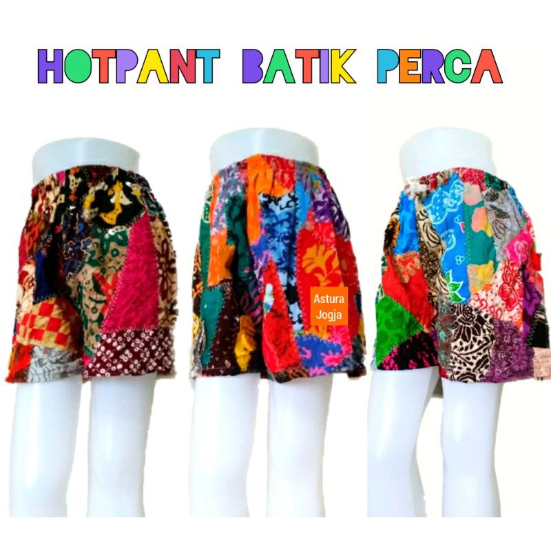 Hotpants Batik Perca Celana Pendek Batik Perca Shopee Indonesia