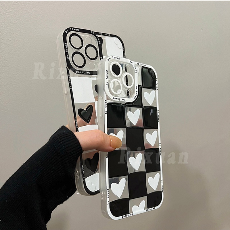 Casing TPU Redmi Note 11 Note 11 Pro Note 10 5G Poco X3 GT F3 M3 Redmi 10C 10 9A 9C 10s 9 8 7 Mi 11T Motif Papan Catur