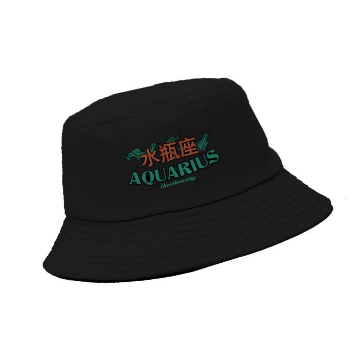 Bucket Hat Thesilversky Aquarius Zodiac Bucket Hat