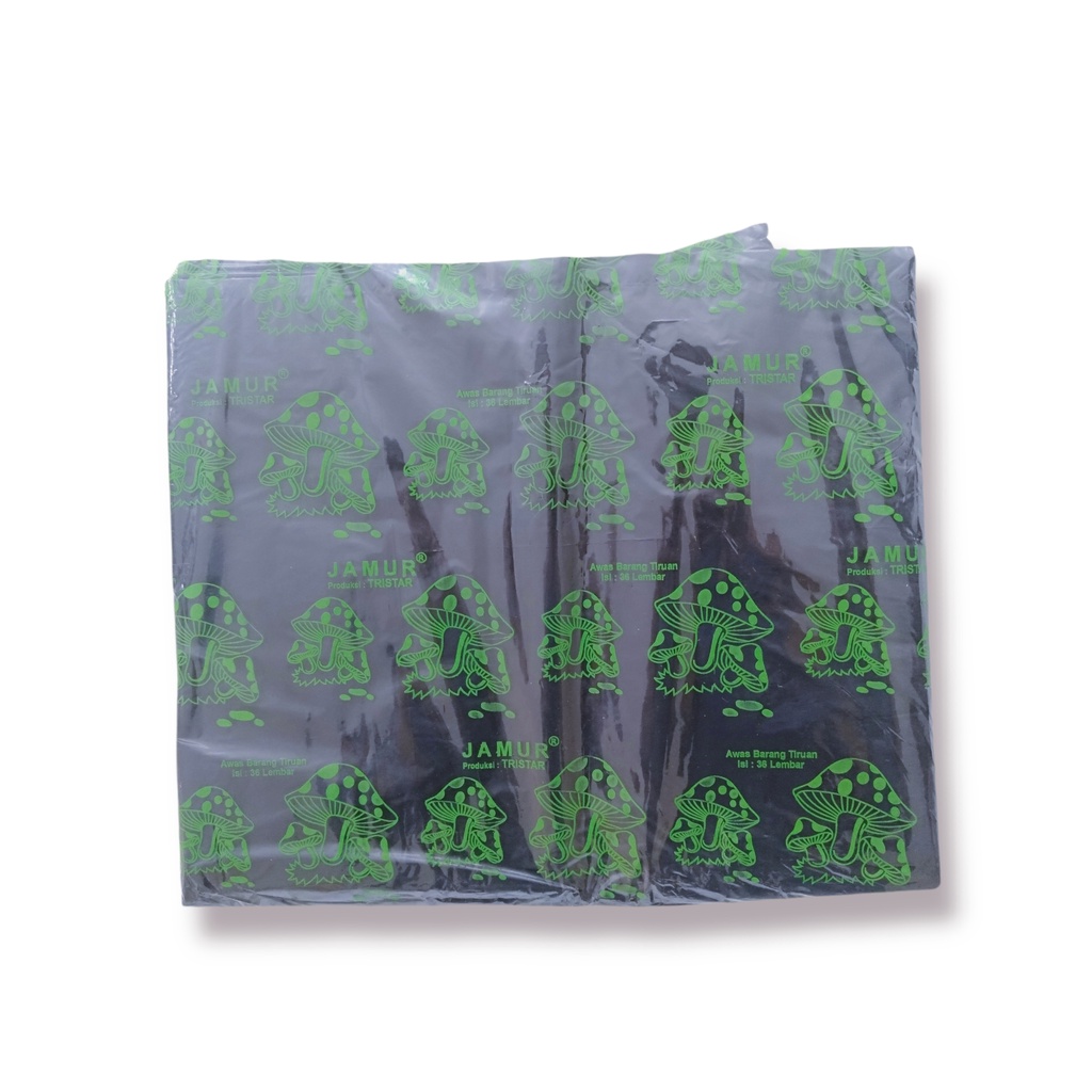 PLASTIK SAMPAH BESAR / PLASTIK KRESEK HITAM JAMUR ISI 36 PCS | PLASTIK KANTONG SAMPAH BESAR | PLASTI