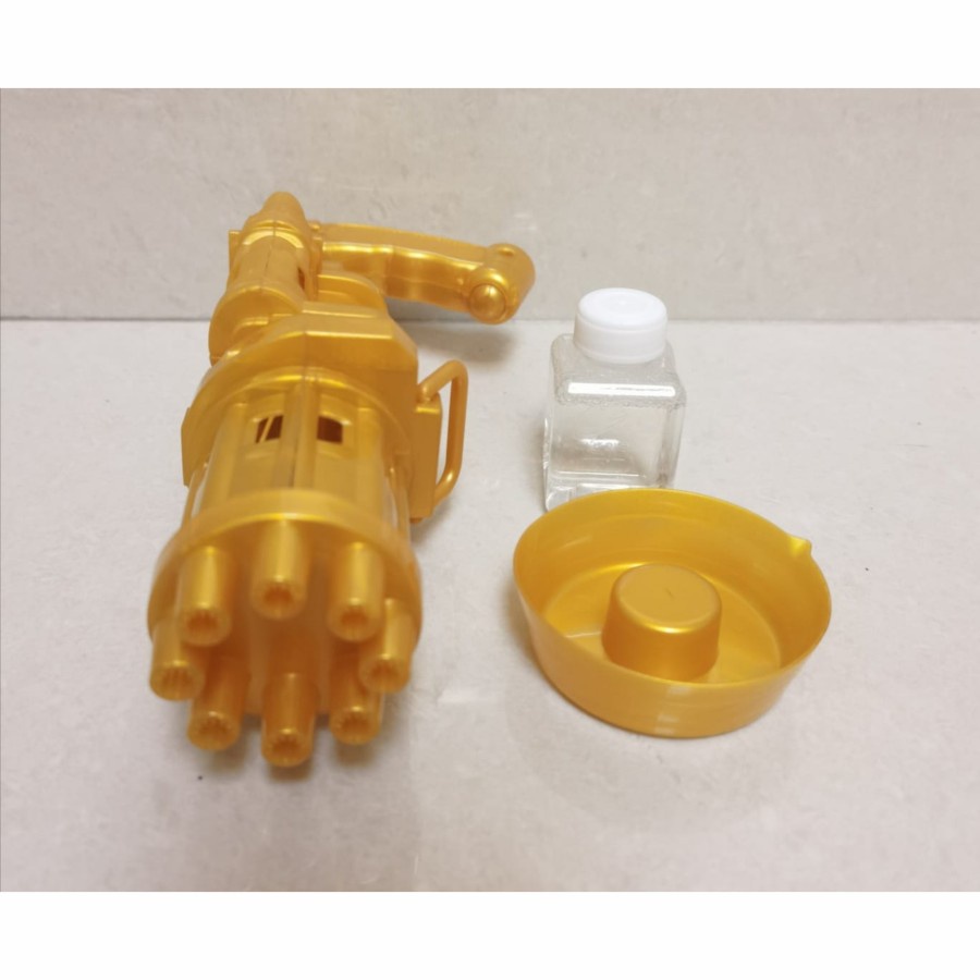 Pistol Bubble Mesin Gelembung Sabun Gatling Gun Mainan anak