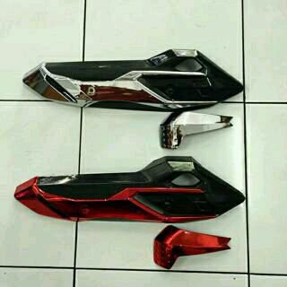Cover Tutup Knalpot Honda Vario New 125/150 Esp + Garnish Filter Variasi