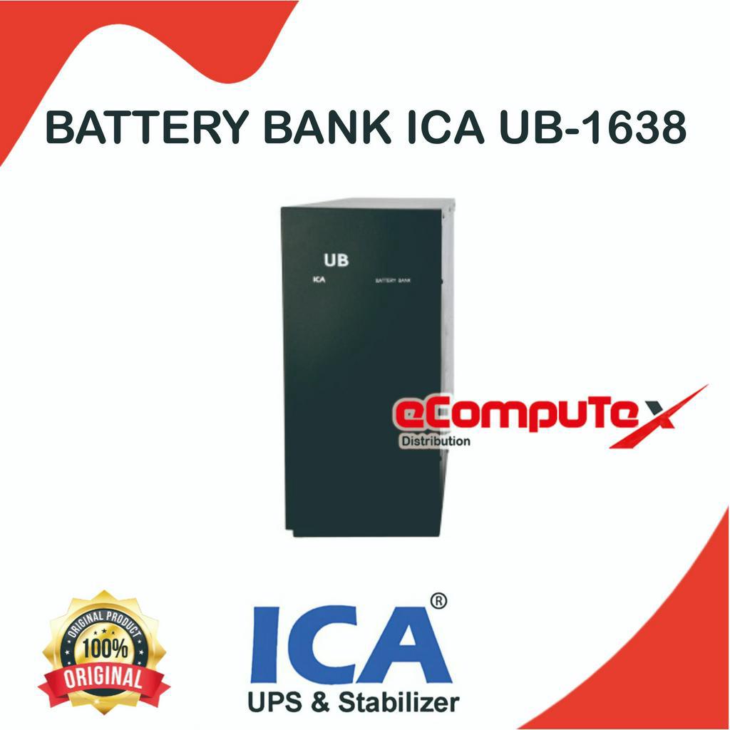 BATTERY BANK ICA UB-1638 UB1638 GARANSI RESMI