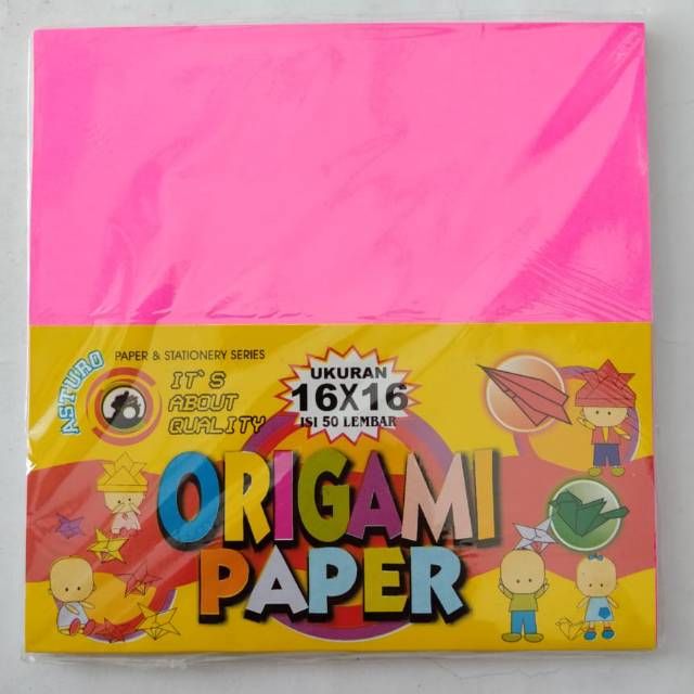 

Origami Kertas Lipat Asturo 16 x 16 cm