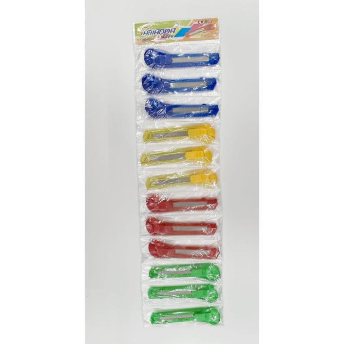 

Trendi Cutter Amanda Besar Ca-003 Transparan Per Lembar Isi 12Pcs Hot Sale