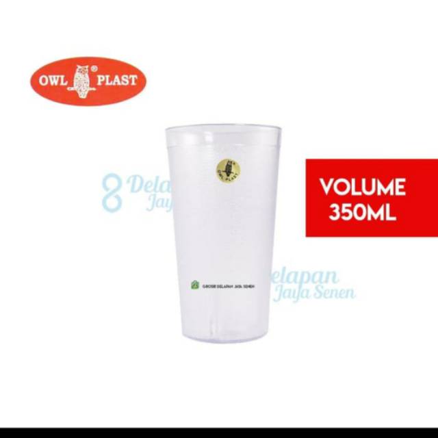 Jual Gelas Akrilik Owl 350ml Gelas Es Teh Gelas Kopi Gelas Jus Gelas Serbaguna Shopee 4009