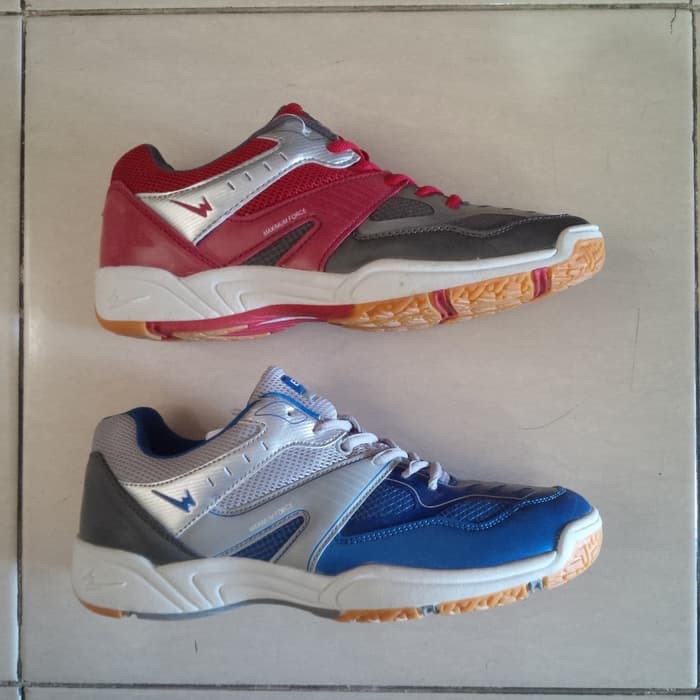 Sepatu Tenis meja Original Eagle Voli Badminton - Biru- 42