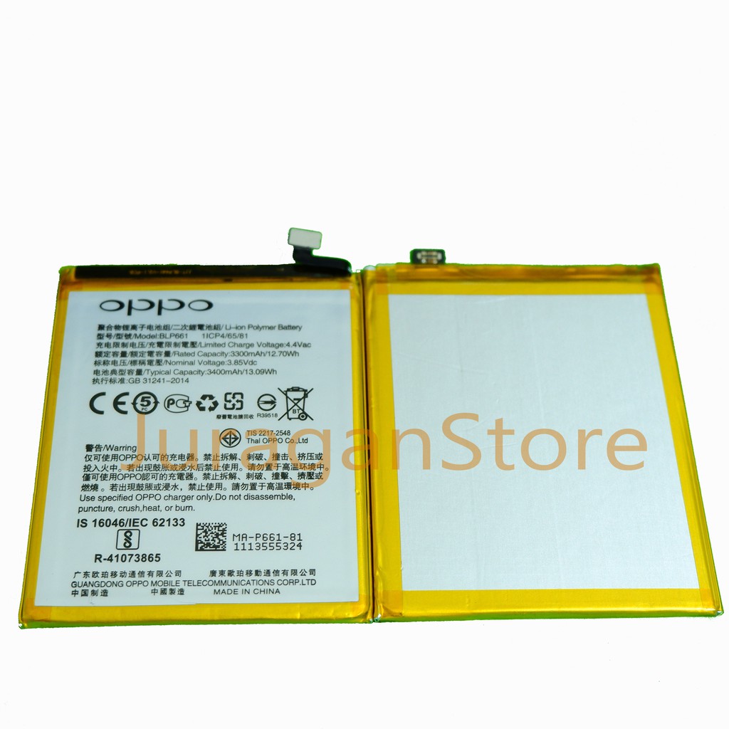 BATERAI BATRE OPPO F7 BLP-661 ORIGINAL