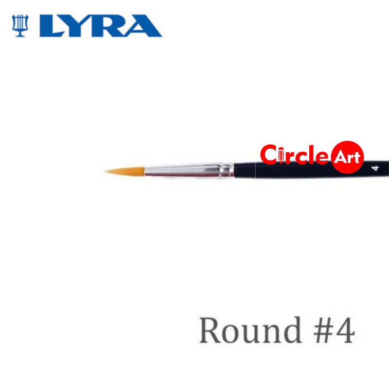 

Kuas Lyra Bulat 04 - Lyra Art Brush Round No.04 -Kuas Lukis Lyra -Lyra Taklon Art Brush Round No. 04