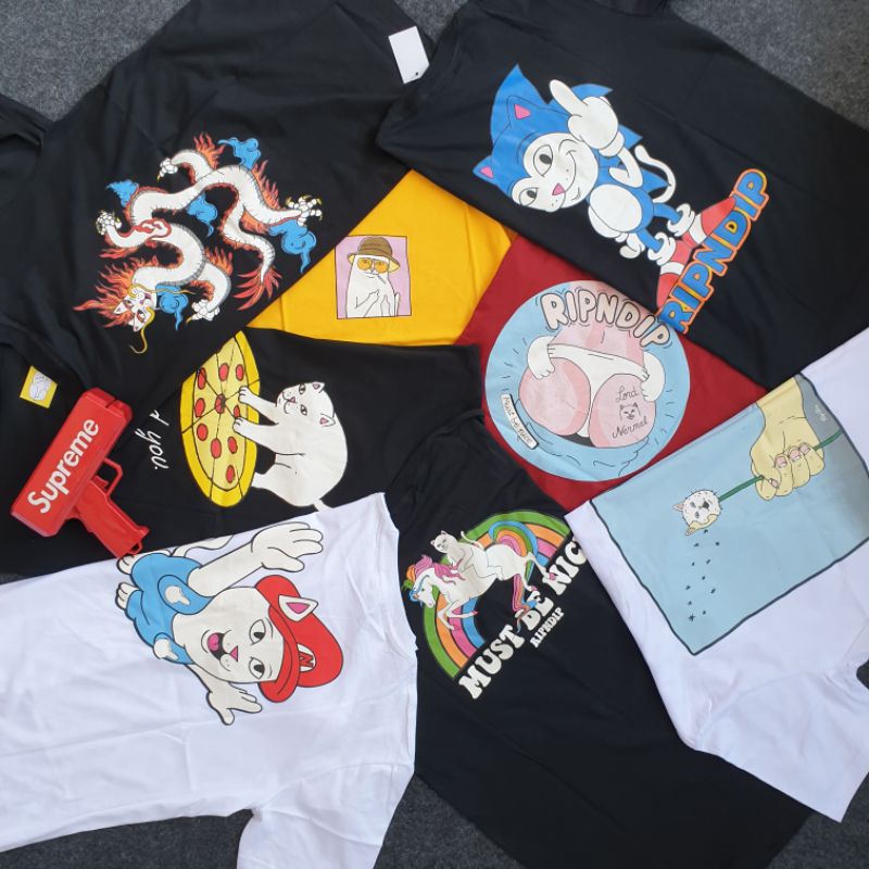 KAOS RIP N DIP - TSHIRT ORIGINAL MIRROR RIPNDIP