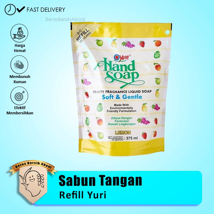 Handsoap Yuri - Refill Sabun Cuci Tangan