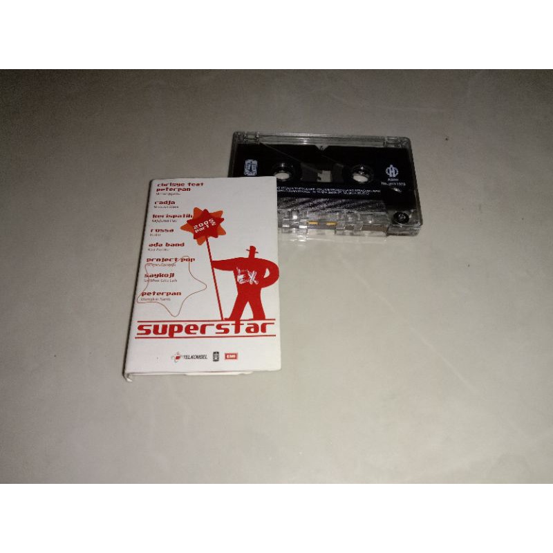 Kaset Pita Superstars (peterpan, chrisye, kerispatih, ada band, saykoji, dll)