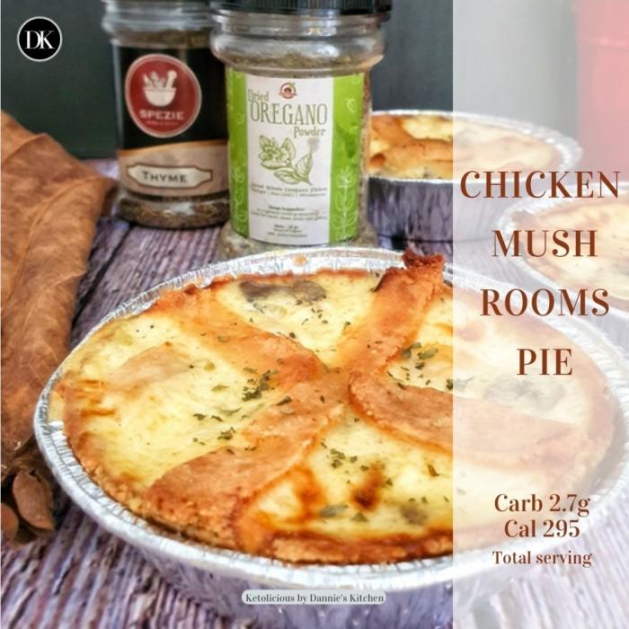 

Chicken Mushroom Pie Keto