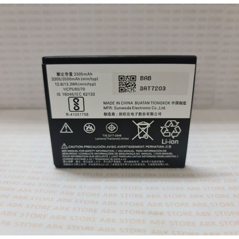 Batre Baterai Battery Motorola Moto E3 Power XT1706 GK50 Original