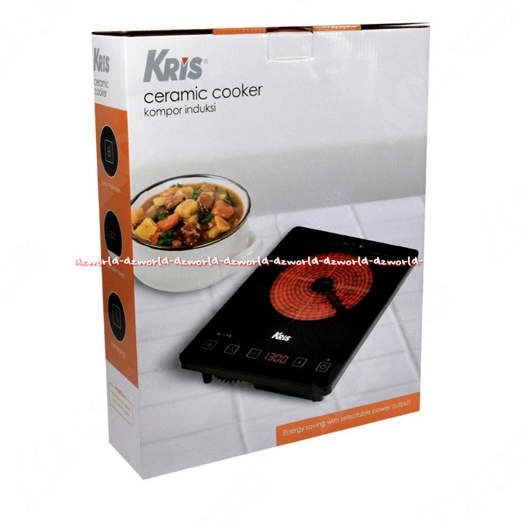 Kris Ceramic Cooker Kompor Induksi Kompor 1 Tungku Listrik