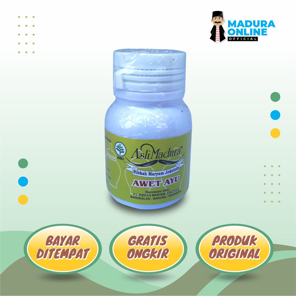 Jamu madura Original jamu awet ayu super 40 kapsul asli mujarrab menjadikan awet muda(Bayar dirumah)