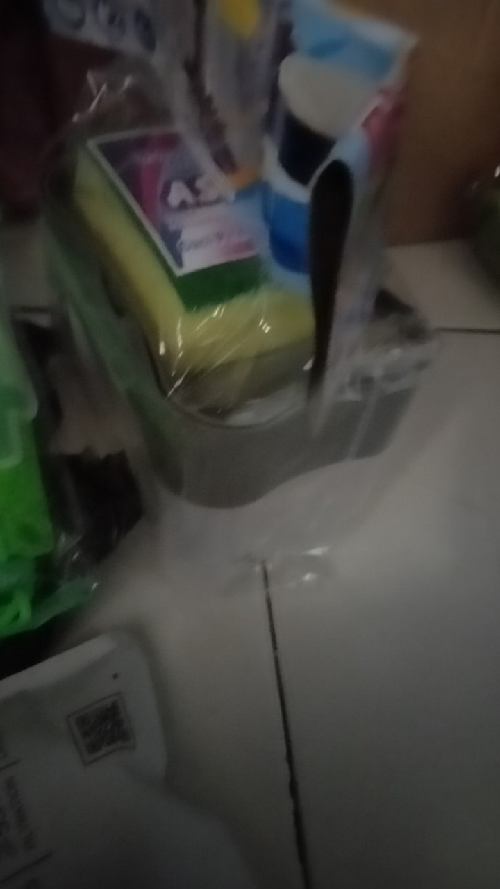 [free Sponge] Dispenser Sabun Dan Holder Spon Cuci Piring 2 In 1