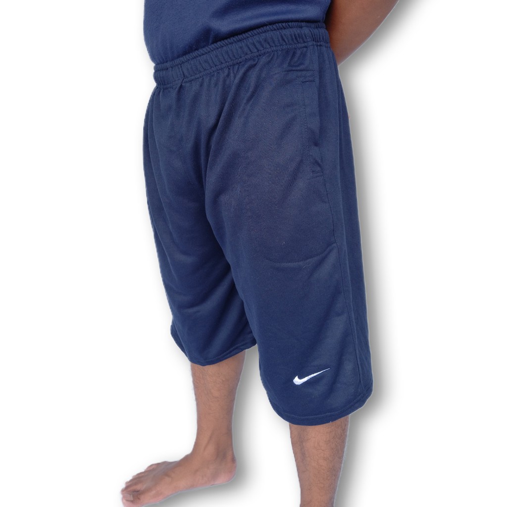 Celana pendek pria dewasa kolor boxer tersedia size jumbo dan standar dan juga kecil-Navy XXL FIT XXXL