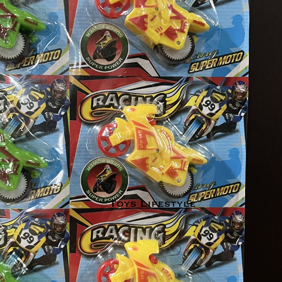 Racing Supermoto Motogp Motor Spin Go Mini Lucu Murah