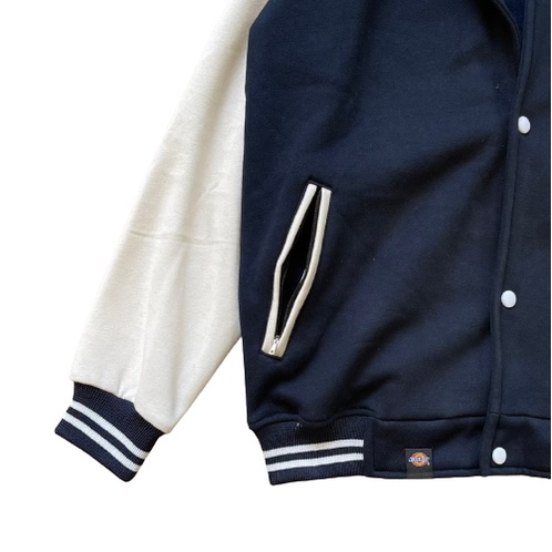 Jaket Varsity DICKIS SCRIPT –  Navy Edition Fashion Trendy Casual Pria Good Brand Quality Stylish