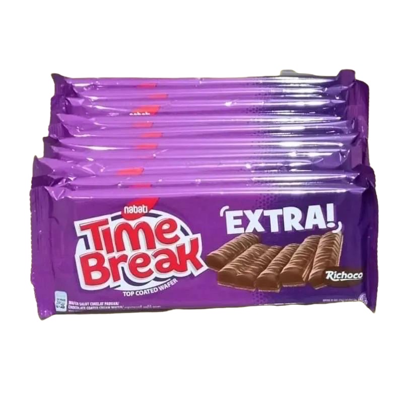 

Nabati Time Break BESAR Coklat 48gr 1 pack isi 10