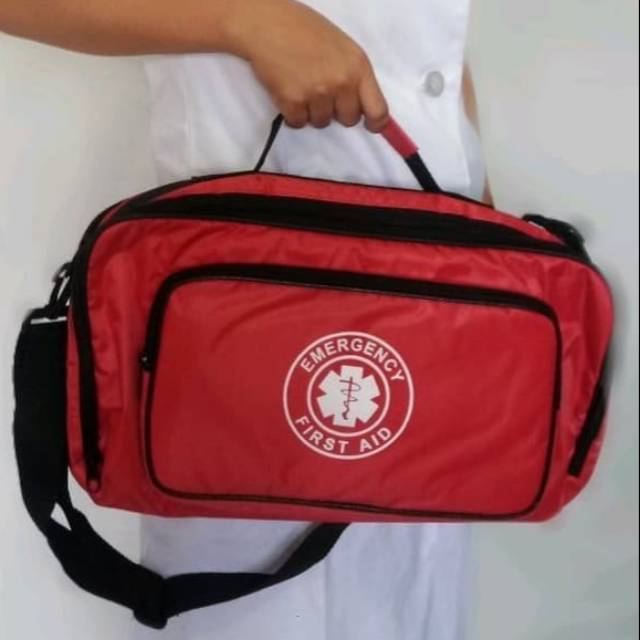 Tas p3k selempang/ first Aid bag / tas emergency /tas selempang / tas jinjing/tas medis